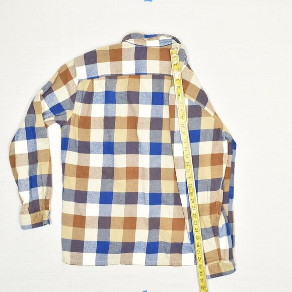 Patagonia Button Down Shirt Long Sleeve Plaid Cotton Multicolor Size L Flannel - Picture 6 of 8